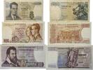 Belgien/Belgium 20,50,100 Francs Royaume de Belgique, Tresorerie, Banque Nationale de Belgique, 3 Banknoten Lot -