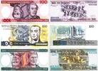 Brasilien 100, 100, 200 Cruzados Banknote -