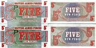 Großbritannien 5 New Pence Banknote -