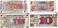 Großbritannien 5, 10 Pence Banknote -
