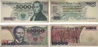 Polen 5000,10.000 Zloty Banknoten 2 Stück Lot -