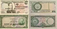 Mozambique 50, 100 Meticais Banknote -