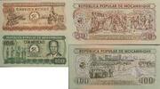 Mozambique 50, 100 Meticais Banknote -
