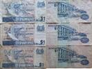 Singapur 3* 1 Dollar Banknote 3 Stück -