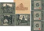 Sternberg i.Mecklenb. Gutscheine der Stadt 1x 50 Pf. u. 2 x 75 Pfennig -