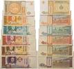 Mongolei 1,5,10,20,50,100 Tugrik Banknoten 6 Stück Lot -