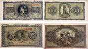 Griechenland 1000, 100.000 Drachmen Banknoten 2 Stück Lot -
