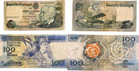 Portugal 20,100 Escudos Banknoten 2 Stück Lot -