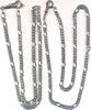 Uhrenkette Kette 925er Silber Taschenuhr Kette, L. 46 cm -