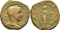 Römische Kaiserzeit Sesterz Gordianus III Sestertius Laetitia Anchor -