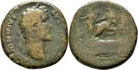 Römische Kaiserzeit Sesterz Antoninus Pius Sestertius Podest -