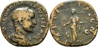 Römische Kaiserzeit Sesterz Gordianus III Sestertius Laetitia Anchor -