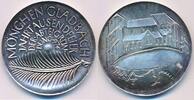 Deutschland Medaille, 1000er Feinsilber Jahrtausendfeier der Abteigründung Mönchengladbach -