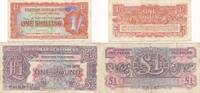 Großbritannien 1 Shilling, 1 Pound British Armed Forces, 2rd Series -