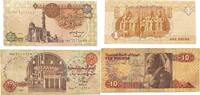 Ägypten 1,10 Pound Banknoten 2 Stück Lot -