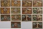 Deutschland Deutsches Reich 2*10, 2*25, 3*50 Pfennig Notgeld Fallersleben Niedersachsen 7 Stück -
