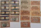 Deutschland Deutsches Reich 7* 25, 50 Pfennig Notgeld Flensburg Schleswig-Holstein 8 Stück -