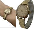 Damenarmbanduhr vintage Mechanische Armbanduhr Uhr Junghans 17 Jewels Antimagnetic Handaufzug -