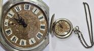 Russland/ Sowjetunion UdSSR Taschenuhr Uhrenkette vintage Mechanische robuste Uhr, handaufzug -