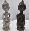 Afrika Gabun Alte Holzfigur Afrikanische Stammeskunst , Luba Statue, Mannfigur -