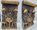 Spanien Altes Wandbild Spanisches Holzschnitzbild, Reliefbild, Vergara-Art -