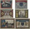 Deutschland, Deutsches Reich 25,50,75 Pfennig 3 x Notgeldschein, Stadt Pasewalk, Set mit 3 Scheinen -