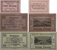 Deutschland, Deutsches Reich 5,20,50 Pfennig 3 x Notgeldschein, Stadt Rügenwaldermünde in Pommern -
