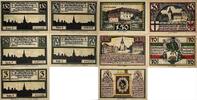 Deutschland, Deutsches Reich 1.5, 2.5, 3 Mark, 30,75 Pfennig 5 x Notgeldschein, Stadt Insterburg, Ostpreußen, Set mit 5 Scheinen -