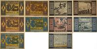 Deutschland, Deutsches Reich 1,3,5 Mark, 30,60 Pfennig 5 x Notgeldschein, Stadt Greiffenberg, Schlesien -