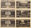 Deutschland, Deutsches Reich 3 x 25 Pfennig 3 x Notgeldschein, Stadt Bad Suderode, Sachsen -