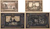 Deutschland, Deutsches Reich 10,50 Pfennig 2 x Notgeldschein, Stadt Bad Lauchstedt, Sachsen -
