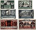 Deutschland, Deutsches Reich 10,25,50 Pfennig 3 x Notgeldschein, Stadt Vaethen-Tangerhütte, Sachsen-Anhalt -