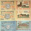 Deutschland, Deutsches Reich 1 Mk. 50, 75 Pfennig 3 x Notgeldschein, Gutschein der Gemeinde Bordelum -