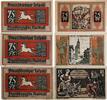Deutschland, Deutsches Reich 3 x 75 Pfennig 3 x Notgeldschein, Braunschweiger Notgeld, Braunschweiger Staatsbank -