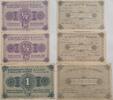 Deutschland, Deutsches Reich 2* 1/2, 1 Million Mark Grossnotgeld, die Handelskammer Hannover, Niedersachsen, 3 Stück lot -