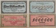 Deutschland, Deutsches Reich 1, 5 Millionen Mark Grossnotgeld, Herne, Nordrhein-Westfalen, Bergwerksgesellschaft Hibernia Serie C -