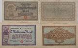 Deutschland, Deutsches Reich 500000, 10 Millionen Mark Grossnotgeld, Köln, Serie B, Nordrhein-Westfalen, 2 Stück lot -