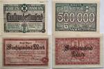 Deutschland, Deutsches Reich 50000, 500000 Mark Grossnotgeld, Moers, Nordrhein-Westfalen, 2 Stück lot, Reihe 2 -