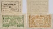 Deutschland, Deutsches Reich 100000, 100 Millionen Mark Großnotgeld, Oberhausen, Nordrhein-Westfalen, 2 Stück lot, Stadt -