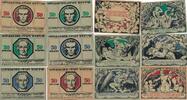 6x 50 Pfennig 1921 Deutsches Reich Deutschland Notgeldschein, Satd Weimar 6 Stück i-