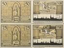 Deutschland, Deutsches Reich 50,75 Pfennig 2 x Notgeldschein, Notgeld der Stadt Münchenbernsdorf, Thüringen -