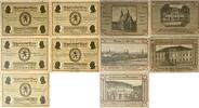 Deutschland, Deutsches Reich 5 x 25 Pfennig 5 x Notgeldschein, Notgeld der Stadt Weimar, Thüringen -
