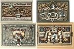 Deutschland, Deutsches Reich 10,50 Pfennig 2 x Notgeldschein, Jacobshagen/Dobrzany, Pommern -