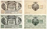 10,20 Pfennig 1918 Deutschland, Deutsches Reich 2 x Notgeldschein, Stadt Lichtenfels, Bayern I- bis II+