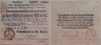Deutschland, Deutsches Reich 10 Millionen Mark Grossnotgeld, Gutschein des Reichsportministeriums München, Bayern, Bl. 16 -