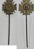Kaiserreich Deutsches Reich Deutschland Nadel Anstecknadel Miliatria Miniatur zum Ehrenkreuz für Frontkämpfer mit Schwerter -