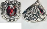 Silberschmuck 925er Silber Herren Silberring, Özel Harekat Türk Silberring -