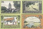 Deutschland, Deutsches Reich 5,10 Pfennig 2 x Notgeldschein, Stadt Artern, Thüringen -
