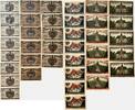 Deutschland, Deutsches Reich 8 x 10, 6 x 25, 5 x 50 Pfennig 19 x Notgeldschein, Stadt Ballenstedt im Harz -