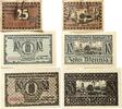 Deutschland, Deutsches Reich 10,25,50 Pfennig 3 x Notgeldschein, Stadt Auerbach, Sachsen -